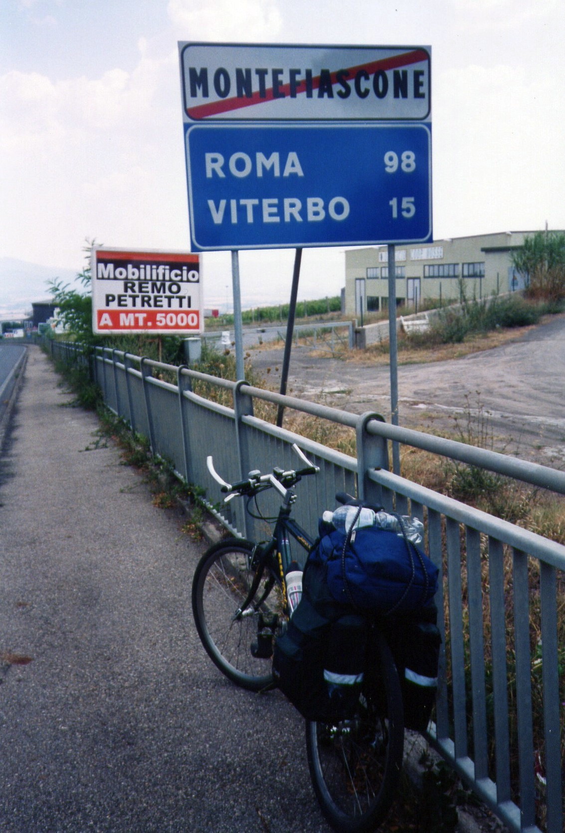 ¡Menos de 100 km hasta Roma!